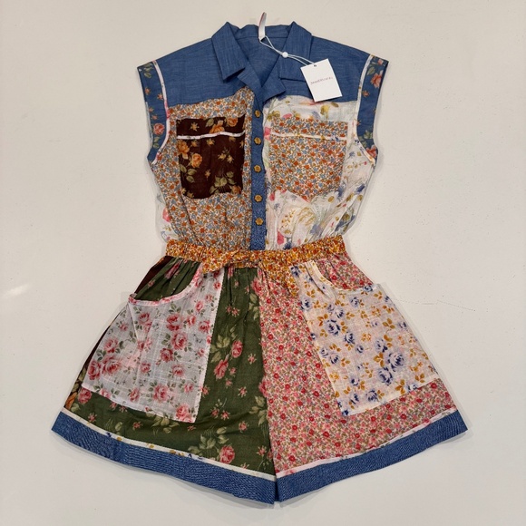 Zimmermann Other - Zimmermann Girl’s Lucky Floral Playsuit